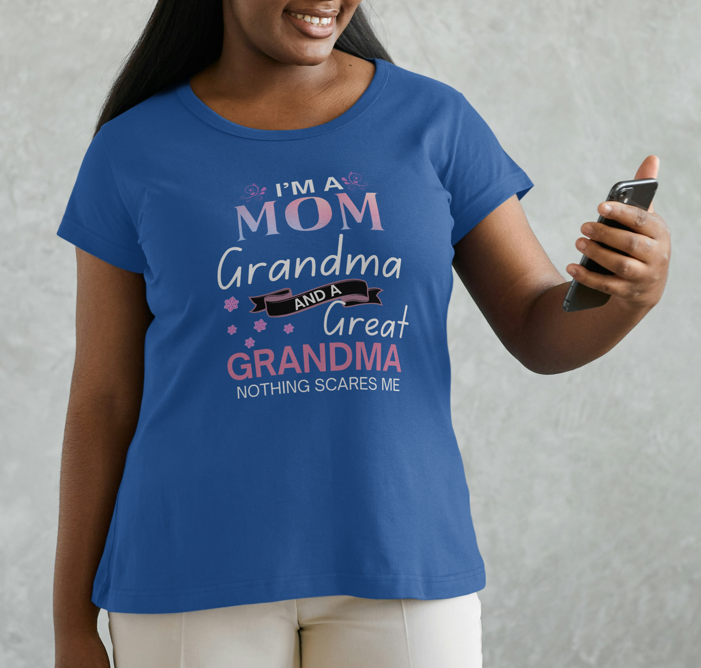 Nothing Scares Me t-shirt - Kim’s Signature Beauty & Accessories (Store description)