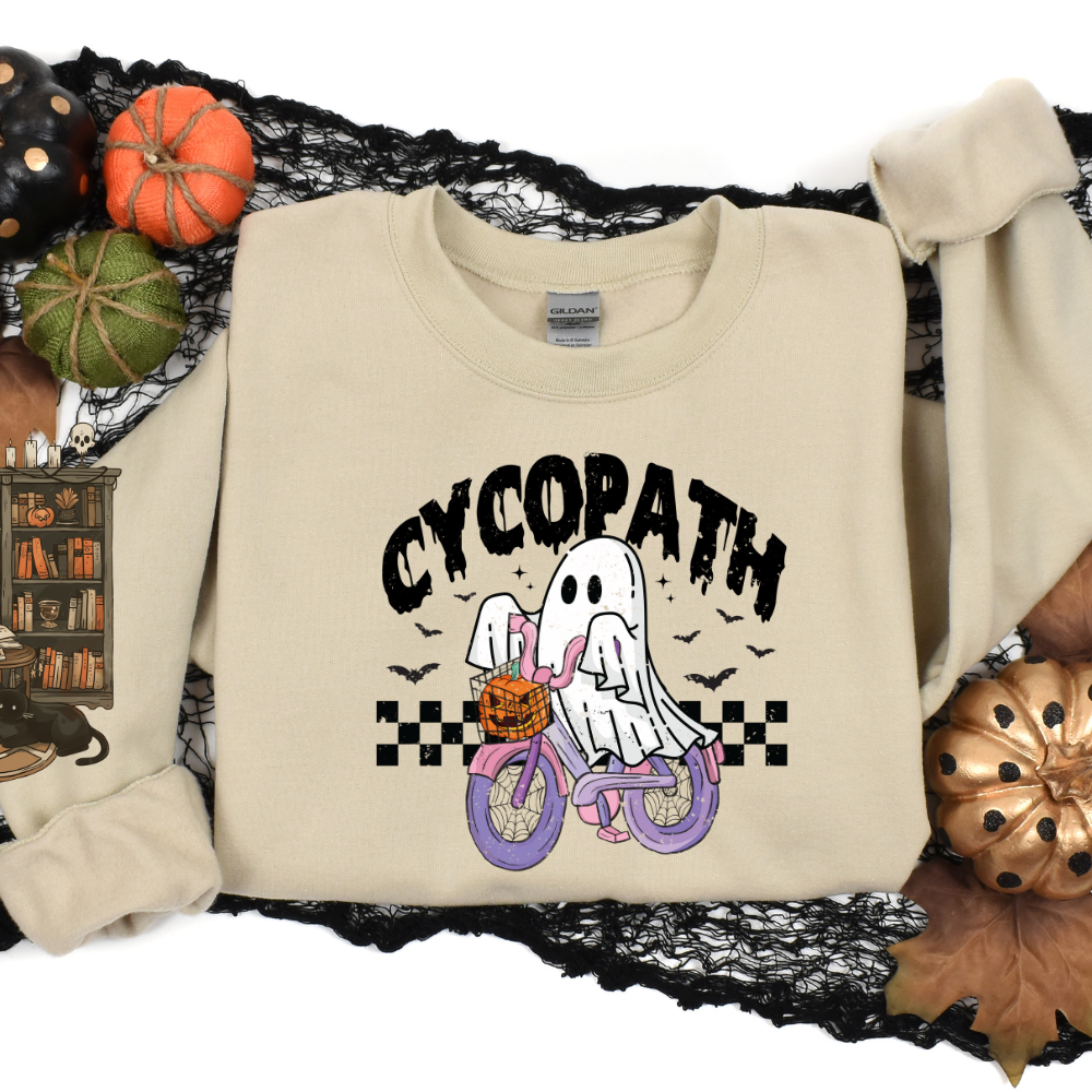 Cycopath Ghost Sweatshirt - Kim’s Signature Beauty & Accessories (Store description)
