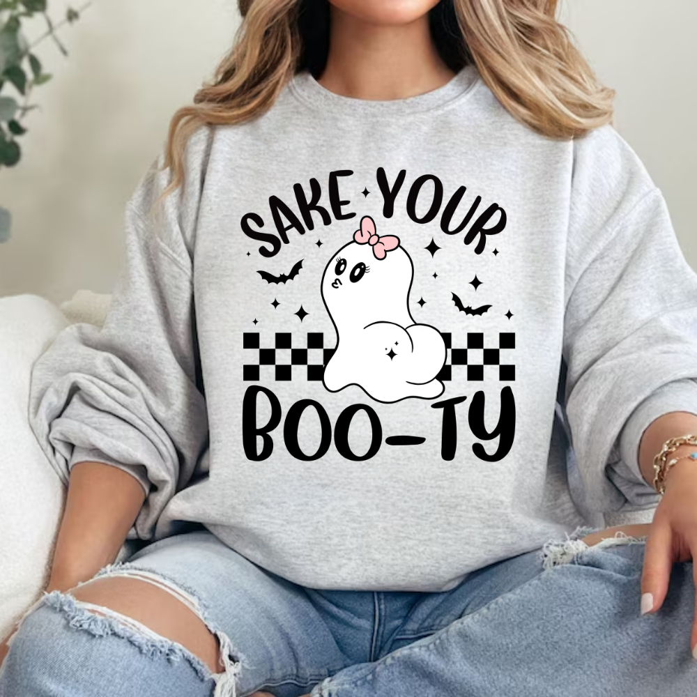 Shake your Booty Ghost Sweatshirt - Kim’s Signature Beauty & Accessories (Store description)