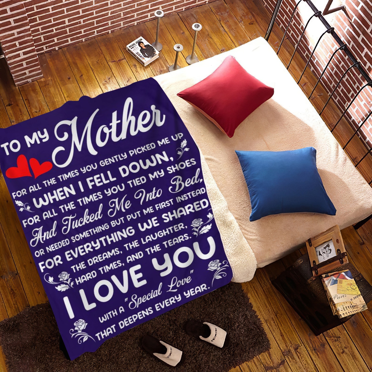 Mother, A special Love Blanket (60X80) - Kim’s Signature Beauty & Accessories (Store description)