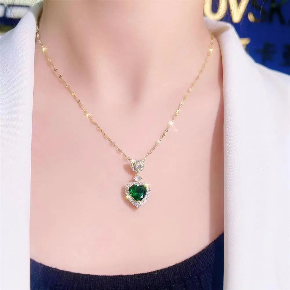 Heart Crystal Jewelry Set - Kim’s Signature Beauty & Accessories