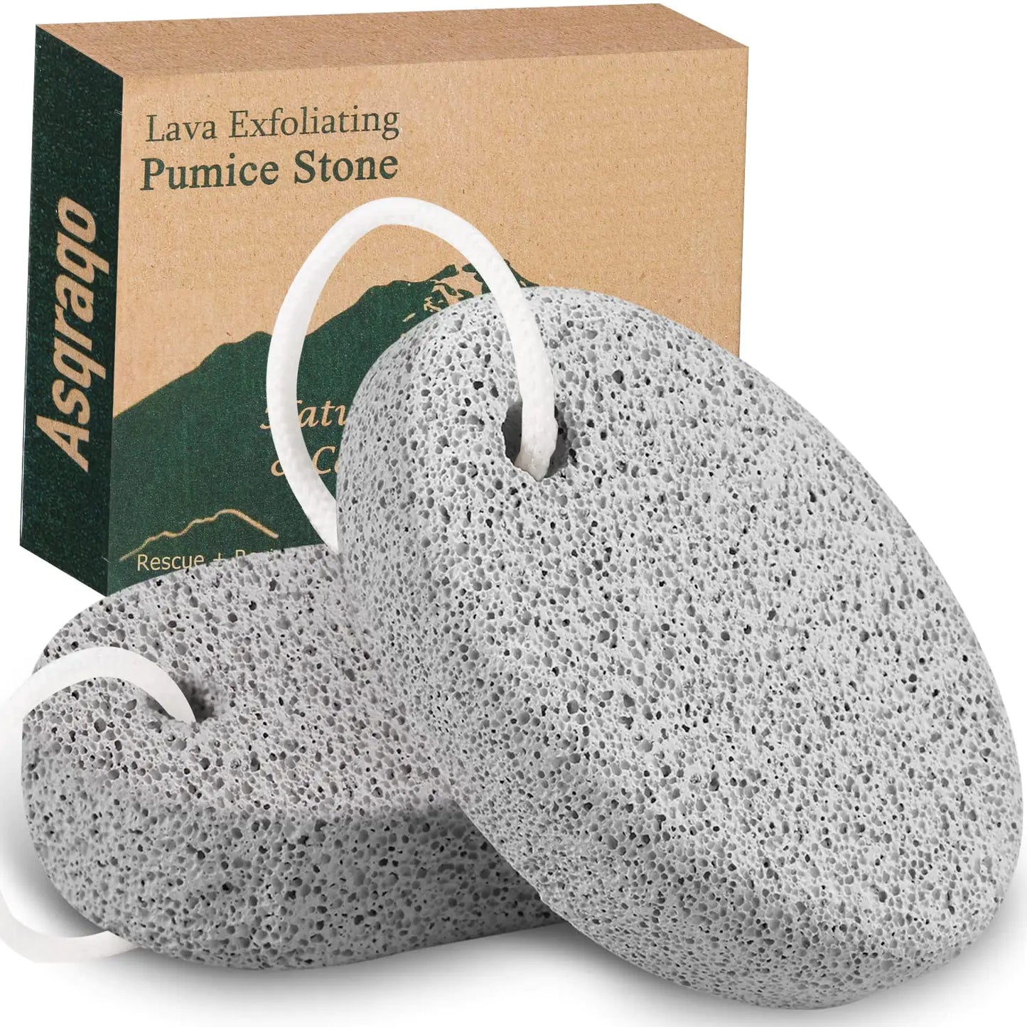 2PCS Natural Pumice Stone - Kim’s Signature Beauty & Accessories (Store description)