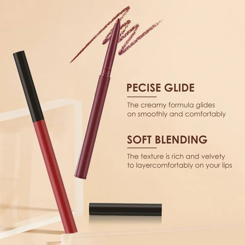 6Pcs Matte Liquid Lipstick + Lip Liner Set - Kim’s Signature Beauty & Accessories (Store description)