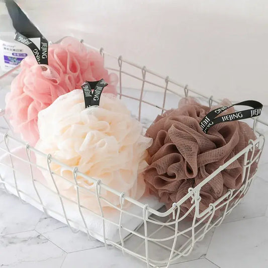 Soft Mesh Bath Sponge Balls - Kim’s Signature Beauty & Accessories
