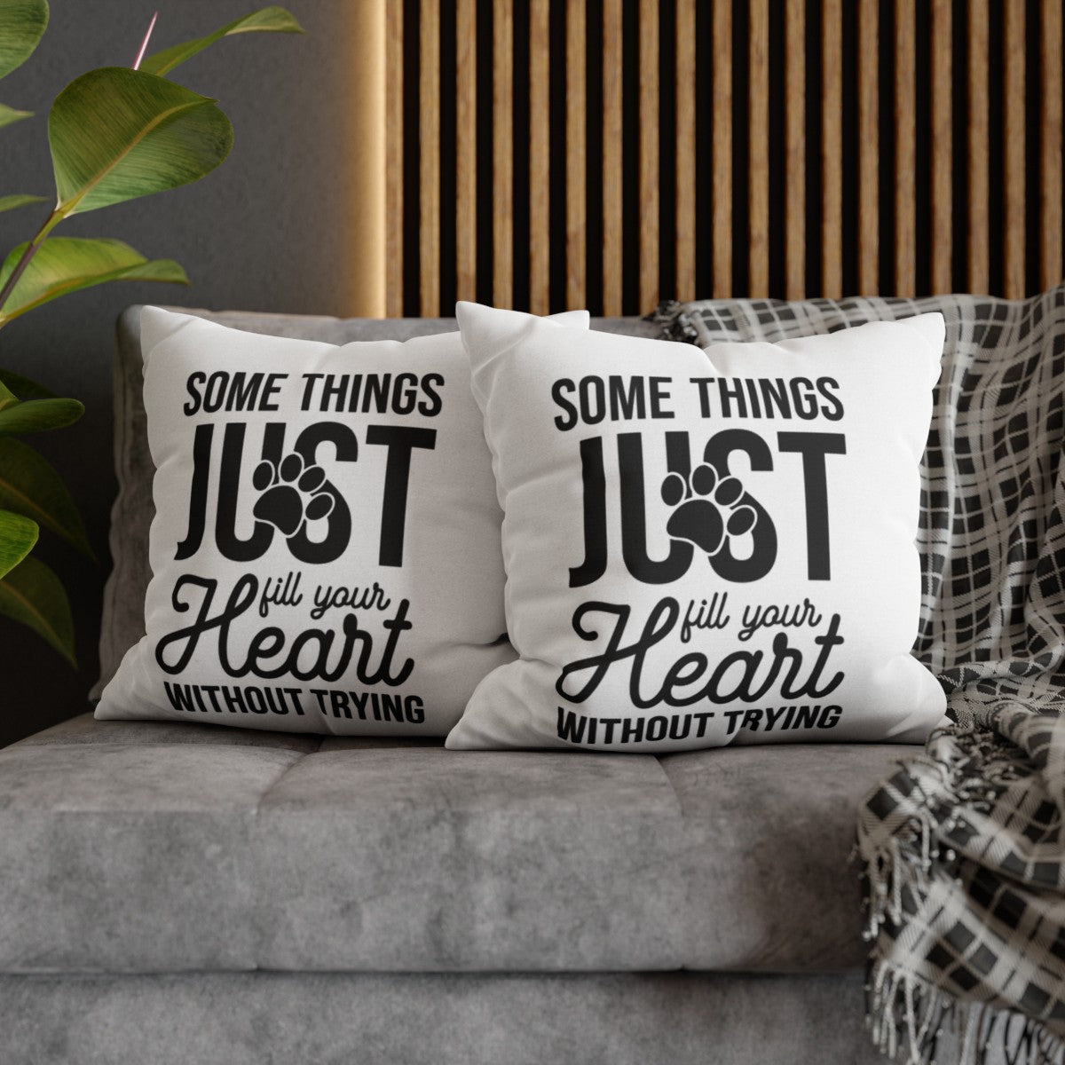 Some things just fill your heart Pillowcase - Kim’s Signature Beauty & Accessories (Store description)