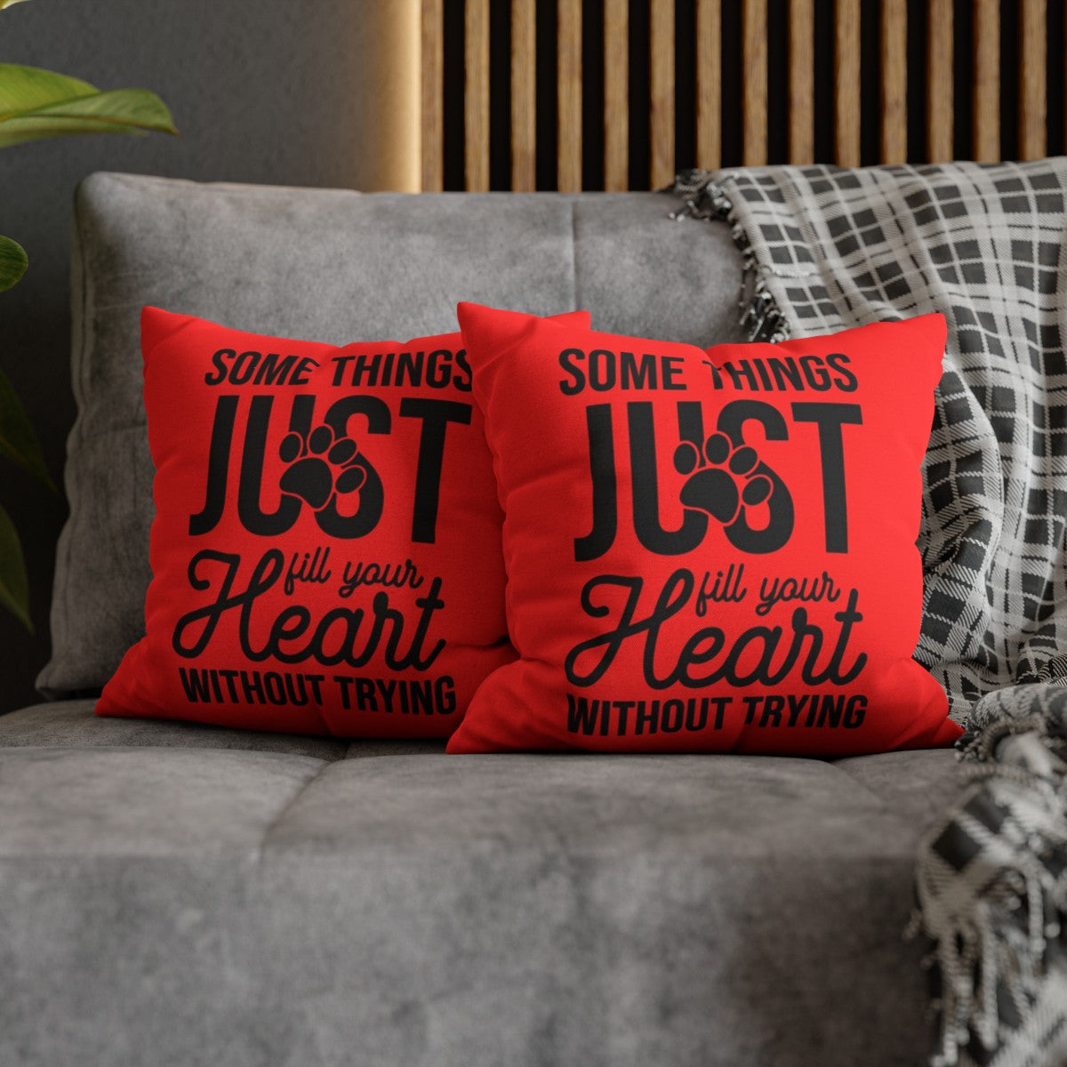 Some things just fill your heart Pillowcase - Kim’s Signature Beauty & Accessories (Store description)