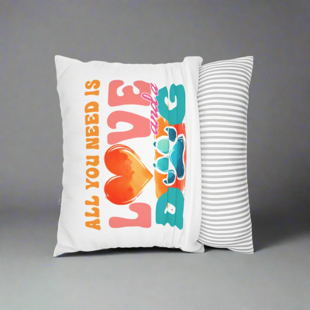 Love & A Dog Pillowcase - Kim’s Signature Beauty & Accessories