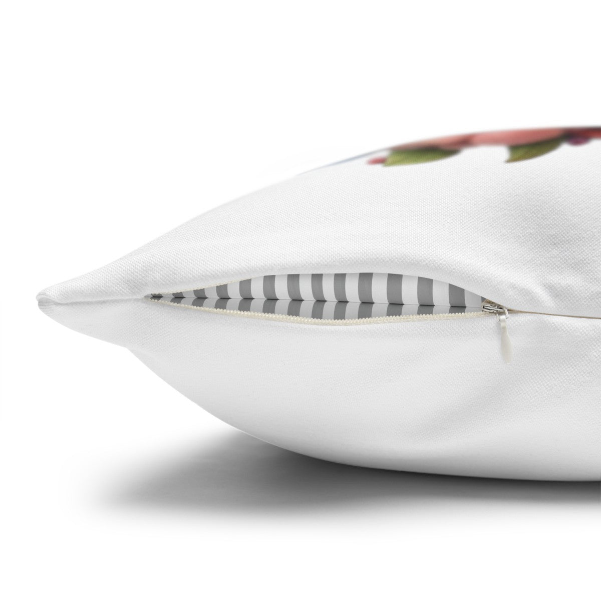 Alphabet | White | Square Pillowcase - Kim’s Signature Beauty & Accessories (Store description)