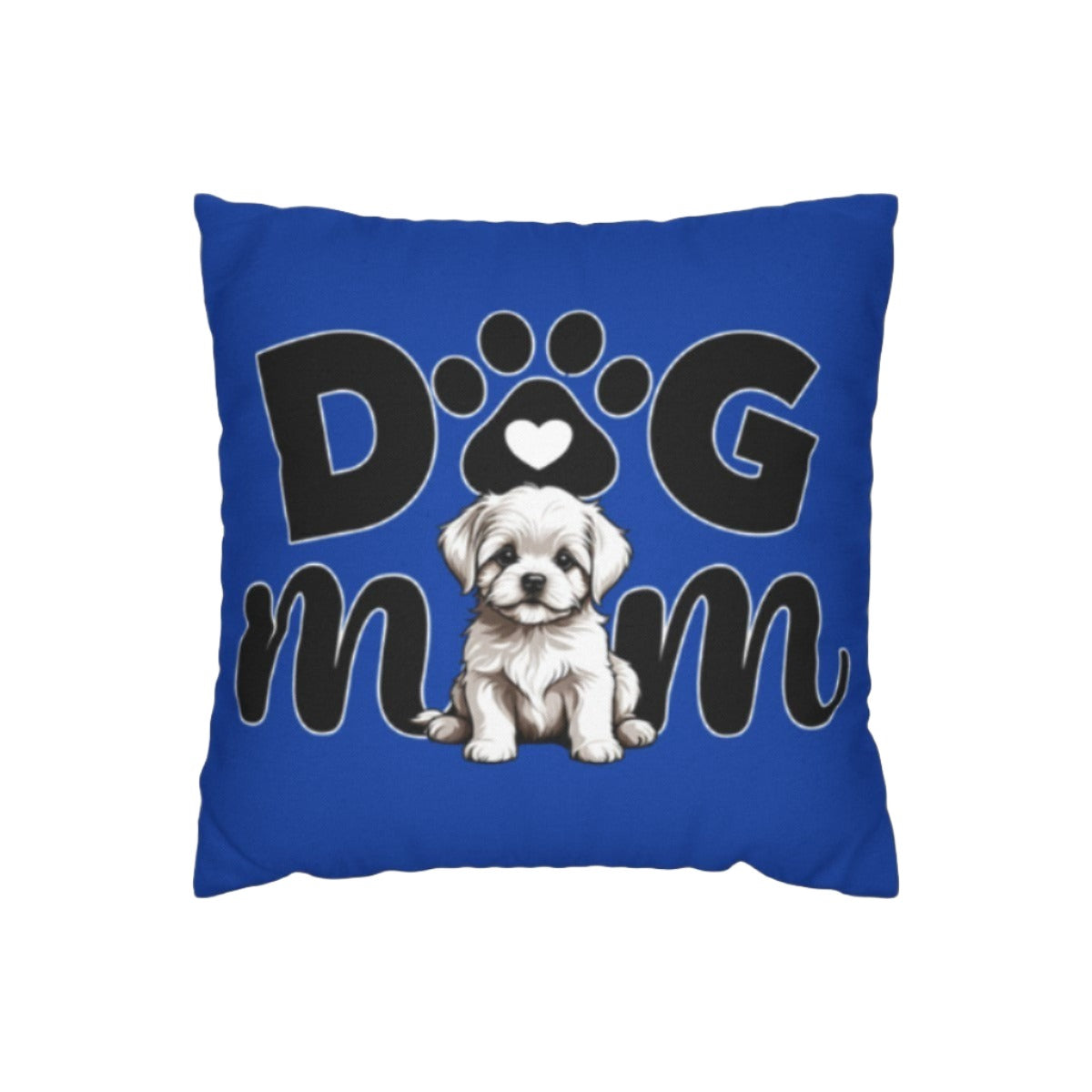 Dog Mom |Spun Polyester Square Pillowcase - Kim’s Signature Beauty & Accessories (Store description)