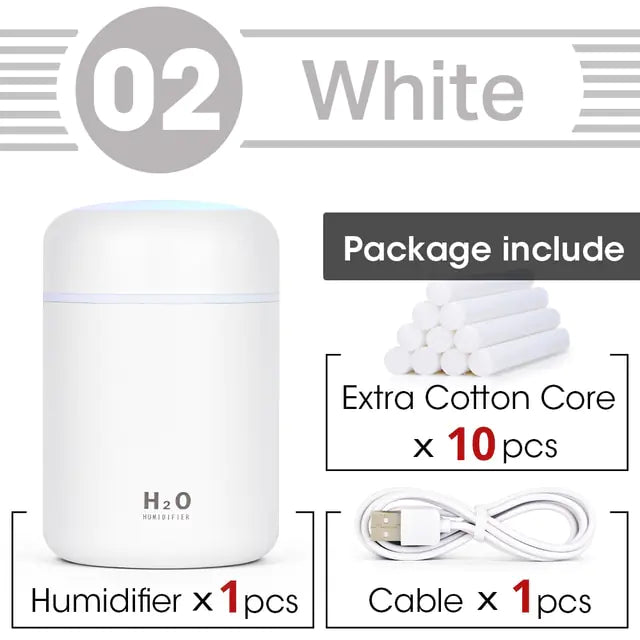 Colorful Cup Aroma Diffuser Humidifier - Kim’s Signature Beauty & Accessories (Store description)