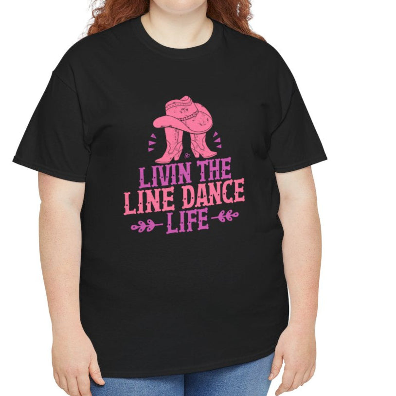 Personalized Line Dance Life T-Shirt – Western Country Style - Kim’s Signature Beauty & Accessories (Store description)