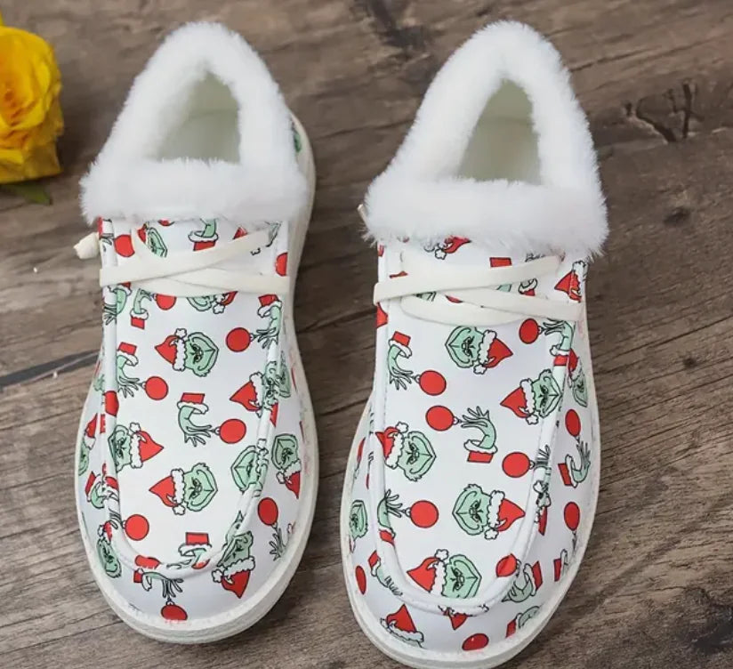 Grinch Christmas Shoes – Festive Footwear for Holiday Mischief - Kim’s Signature Beauty & Accessories