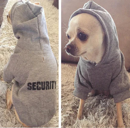 Fleece hooded dog sweater - Kim’s Signature Beauty & Accessories (Store description)