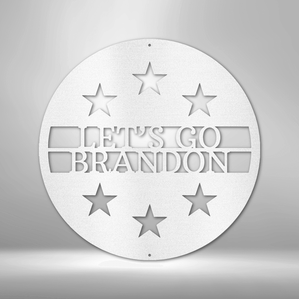 6 Star Monogram - Steel Sign - Kim’s Signature Beauty & Accessories