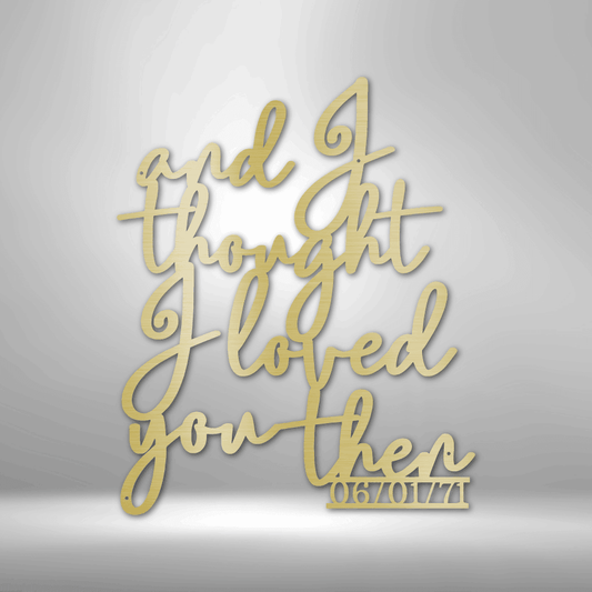 Ever Growing Love - Steel Sign - Kim’s Signature Beauty & Accessories