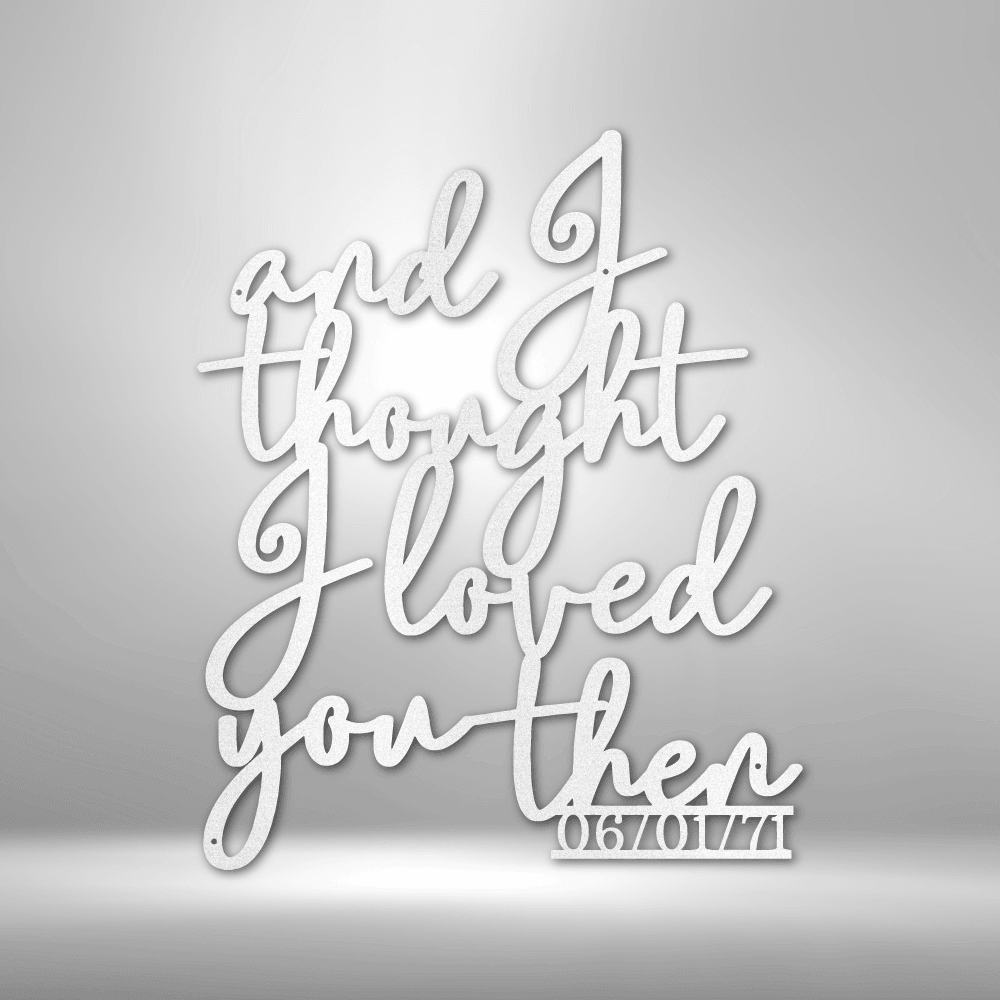 Ever Growing Love - Steel Sign - Kim’s Signature Beauty & Accessories