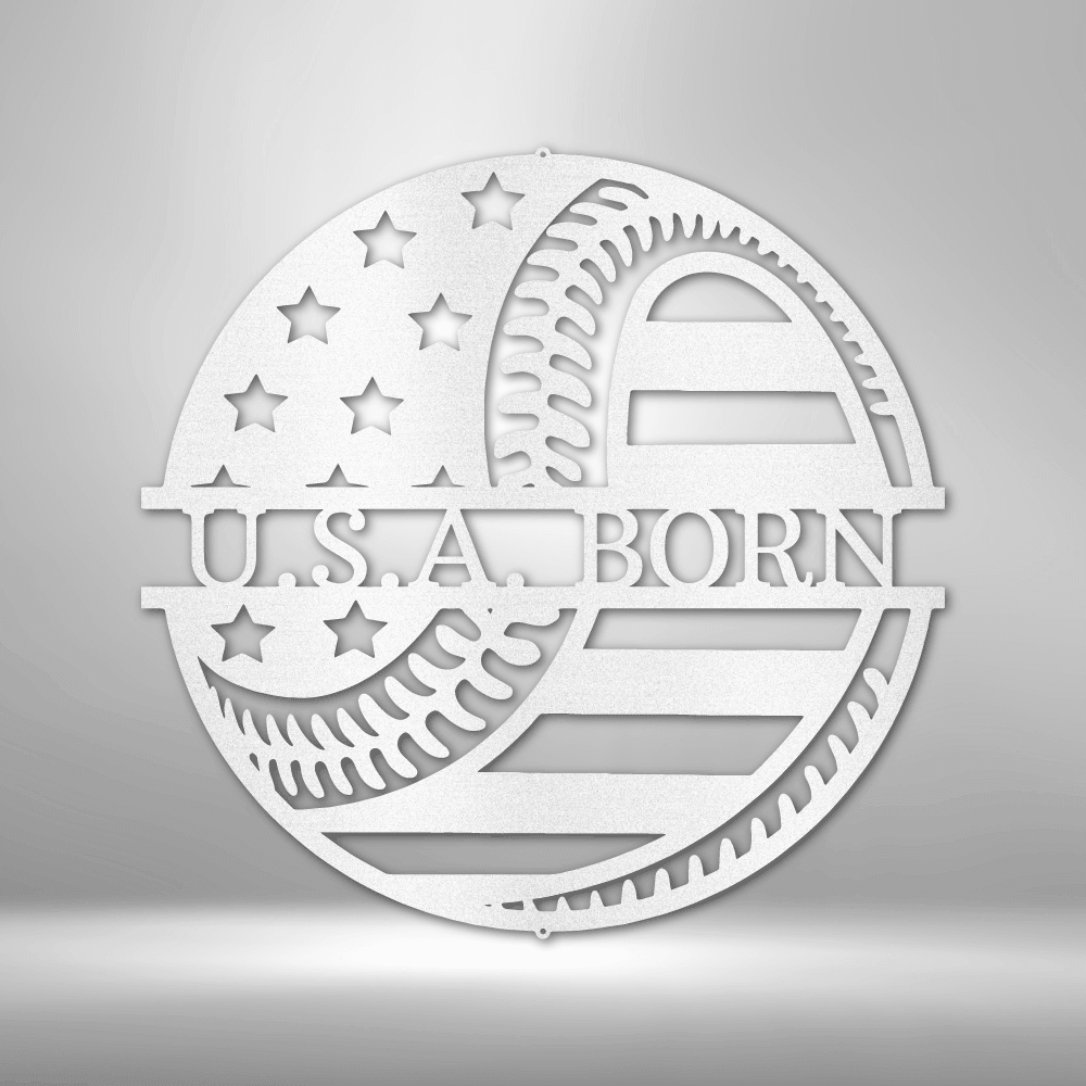 America's Pastime - Personalized | Metal Sign - Kim’s Signature Beauty & Accessories (Store description)