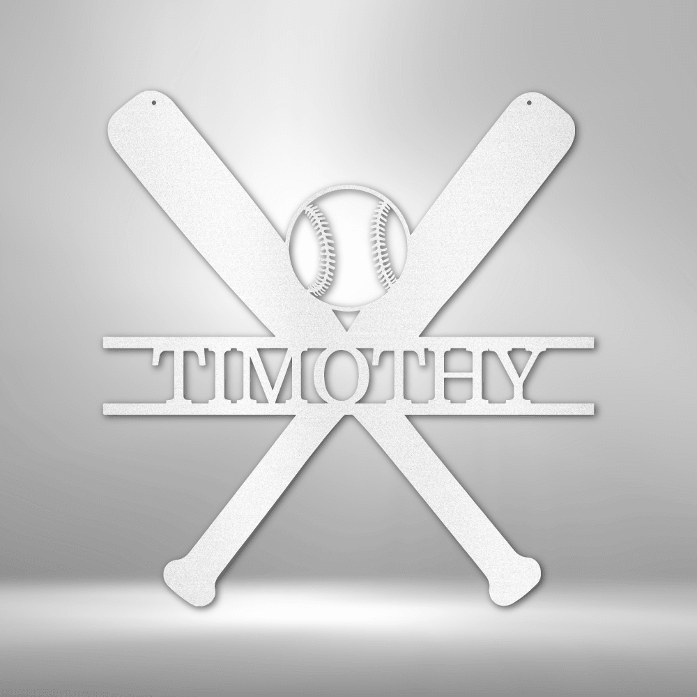 Batter Up - Metal Sign - Kim’s Signature Beauty & Accessories (Store description)