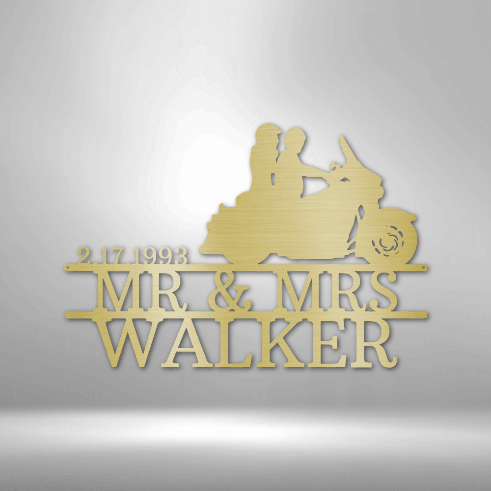 Motorcycle Metal Wall Art | Personalize - Kim’s Signature Beauty & Accessories