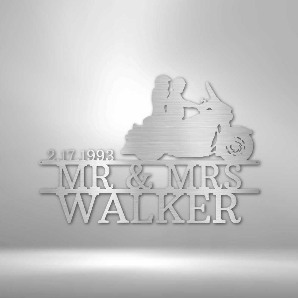 Motorcycle Metal Wall Art | Personalize - Kim’s Signature Beauty & Accessories