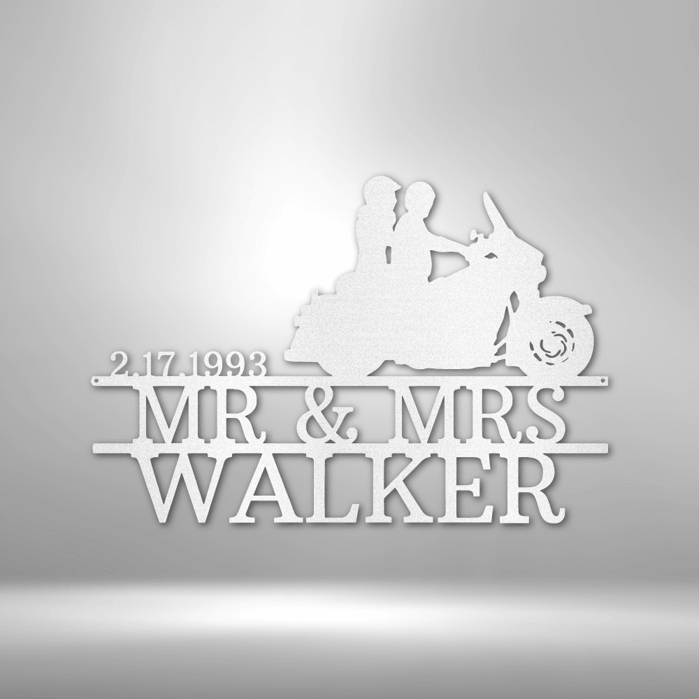 Motorcycle Metal Wall Art | Personalize - Kim’s Signature Beauty & Accessories