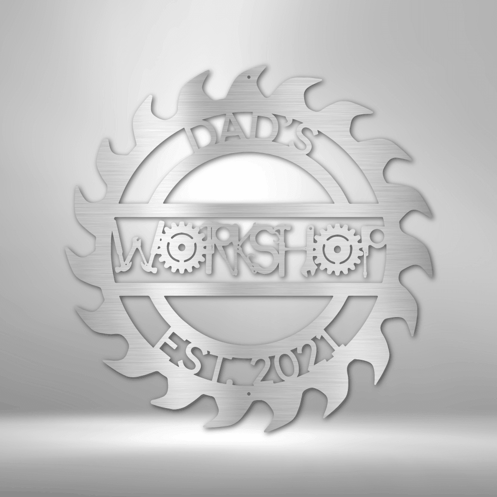 Unique Workshop Monogram - Steel Sign - Kim’s Signature Beauty & Accessories (Store description)