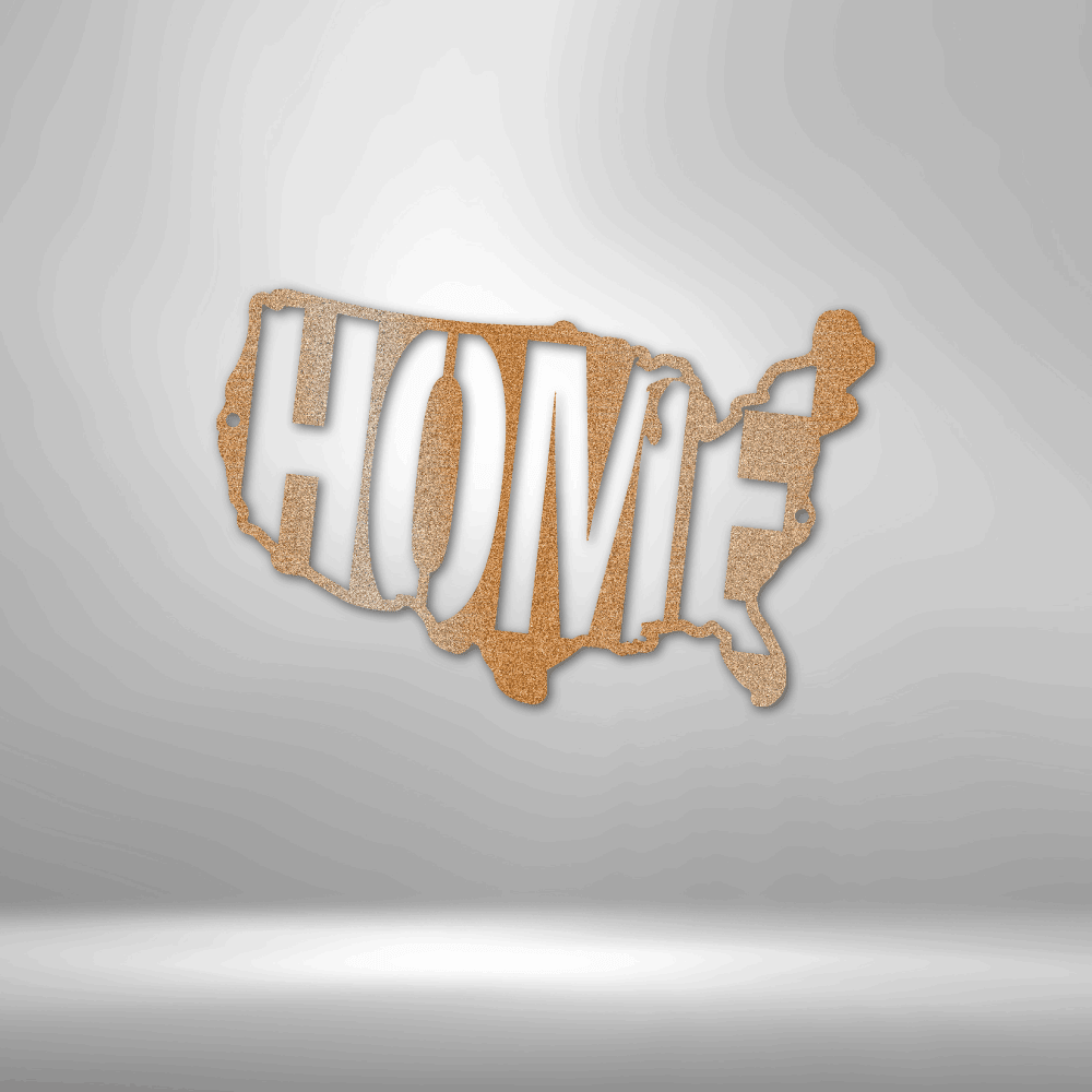 USA Home - Steel Sign - Kim’s Signature Beauty & Accessories