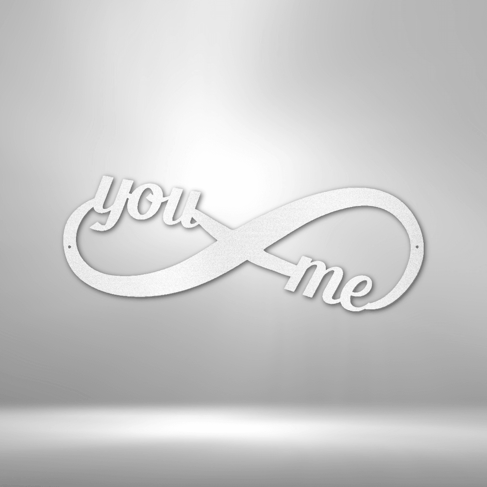You and Me Infinity - Steel Sign - Kim’s Signature Beauty & Accessories