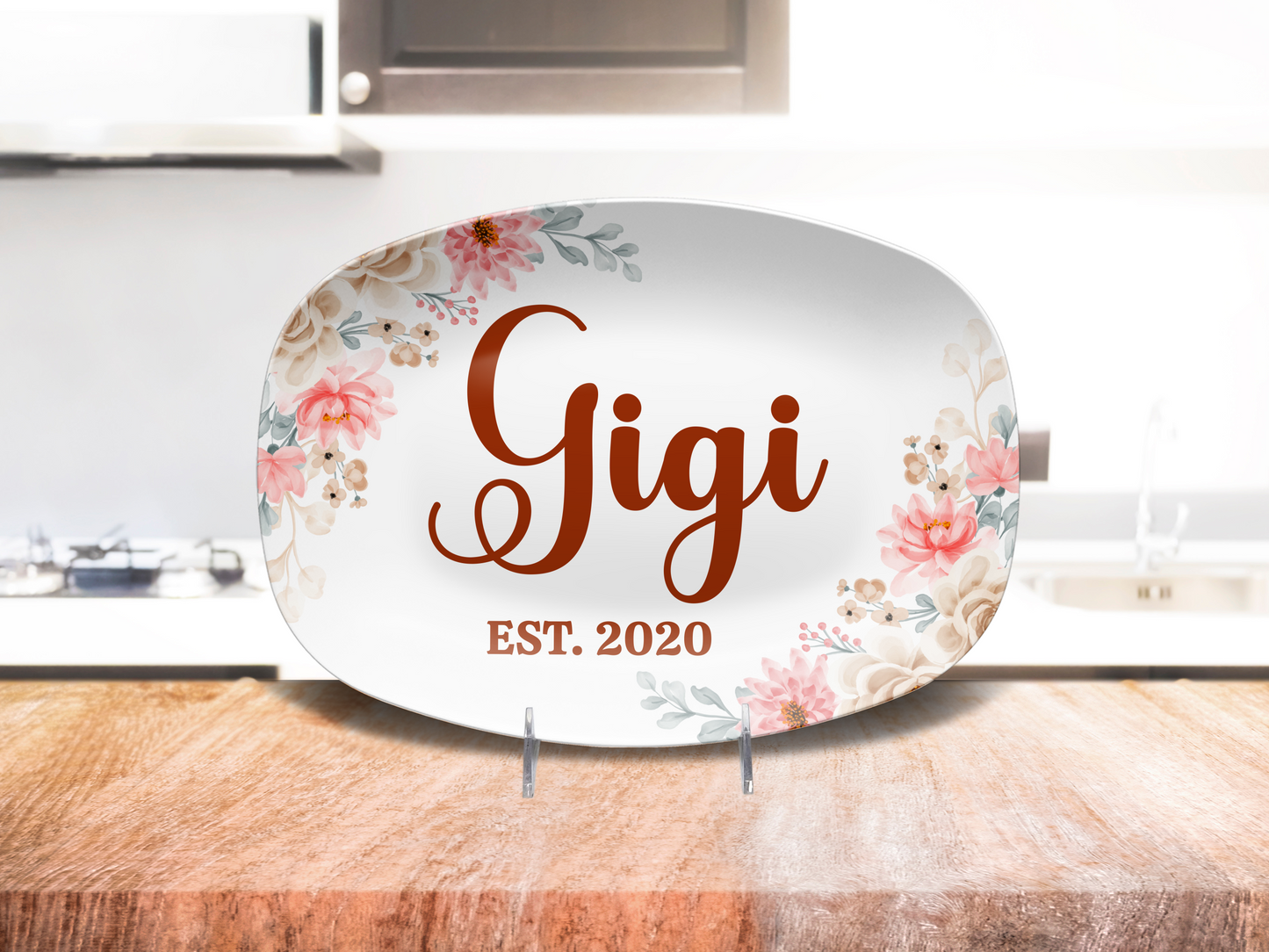 Mom & Grandmother's Platter (Choose Name) - Kim’s Signature Beauty & Accessories    (Store description)