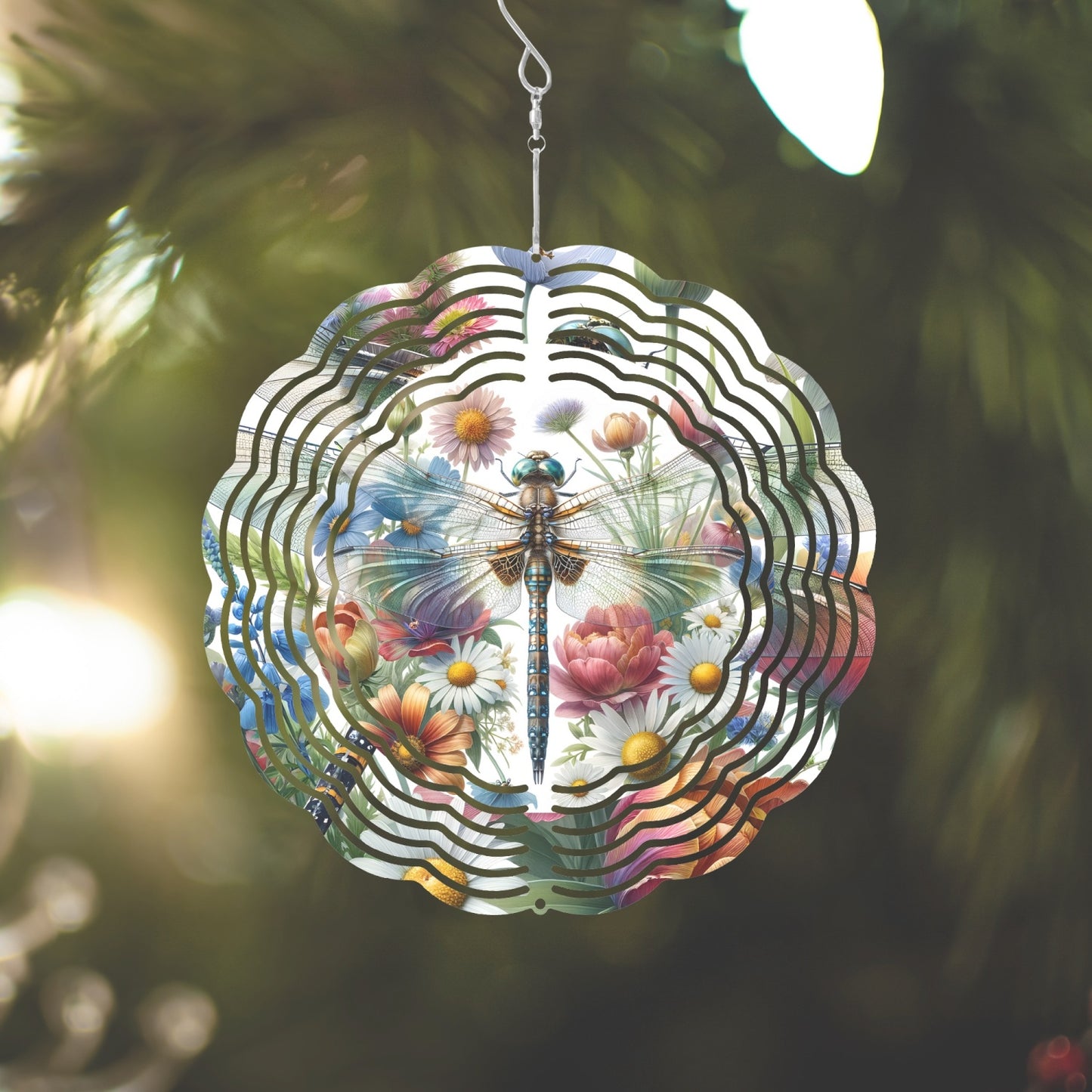 Dragonfly Time Wind Spinner - Kim’s Signature Beauty & Accessories    (Store description)
