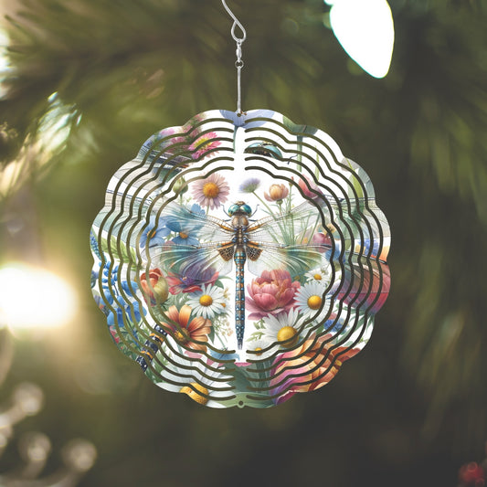 Dragonfly Time Wind Spinner - Kim’s Signature Beauty & Accessories    (Store description)