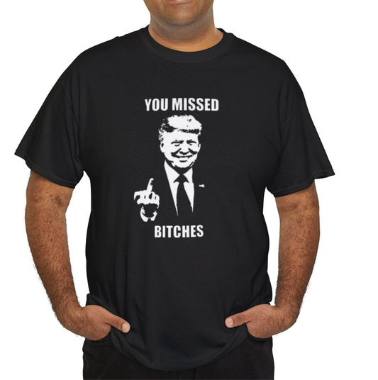 You Missed B*tches  Tee - Kim’s Signature Beauty & Accessories    (Store description)