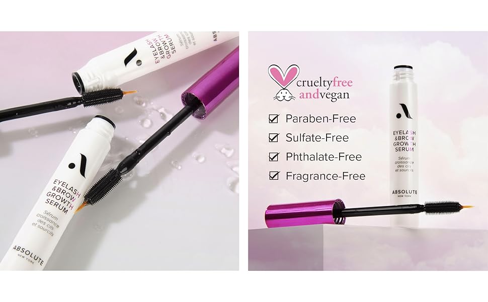 Absolute New York Eyelash & Brow Growth Serum - Kim’s Signature Beauty & Accessories    (Store description)