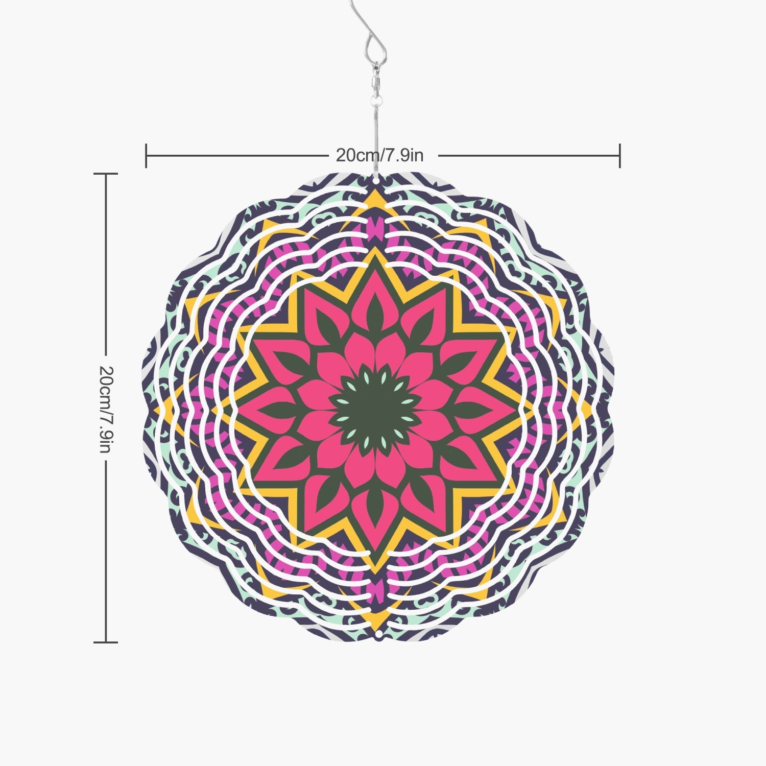 Pink Romance Wind Spinner - Kim’s Signature Beauty & Accessories    (Store description)