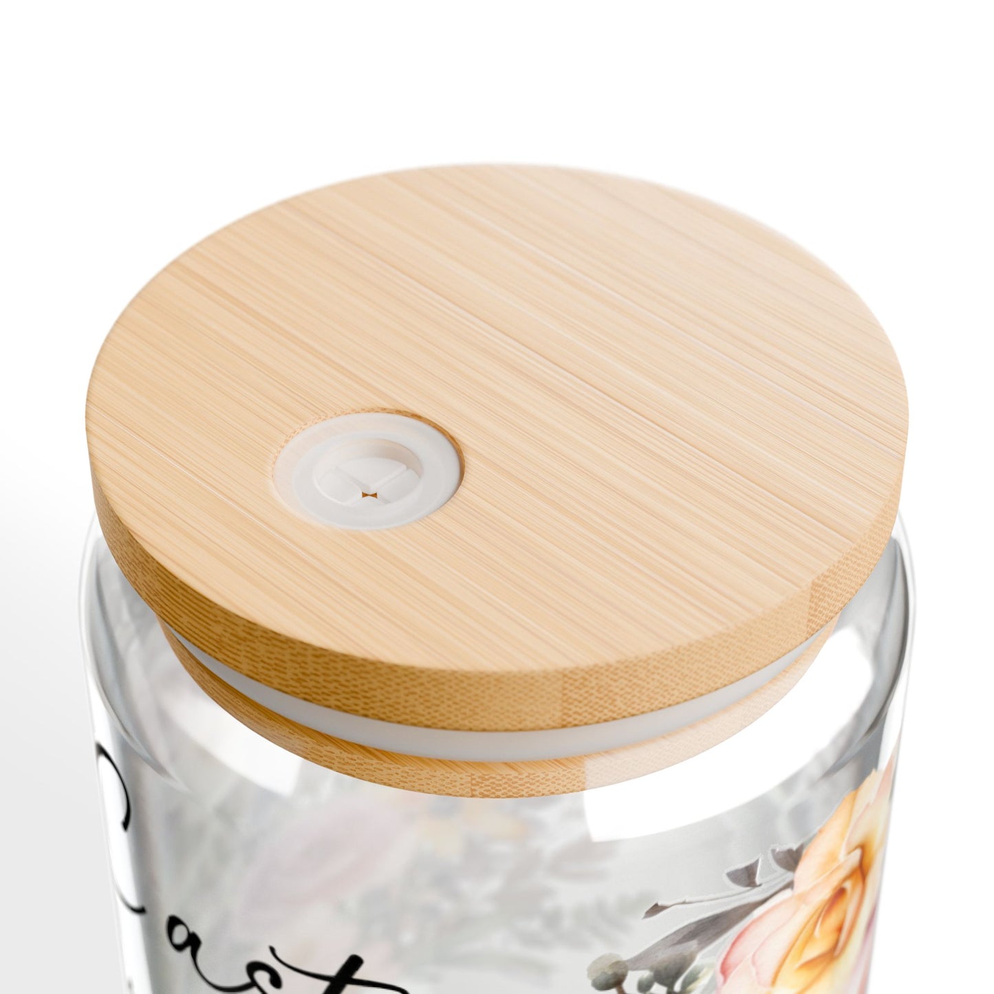 1 Peter 5:7 Sipper Glass - 16oz - Kim’s Signature Beauty & Accessories    