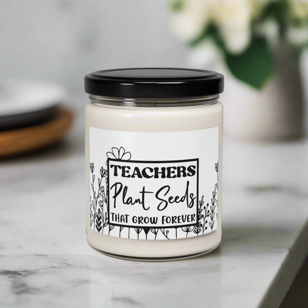 Teachers Plant Seeds Candle - Kim’s Signature Beauty & Accessories    (Store description)