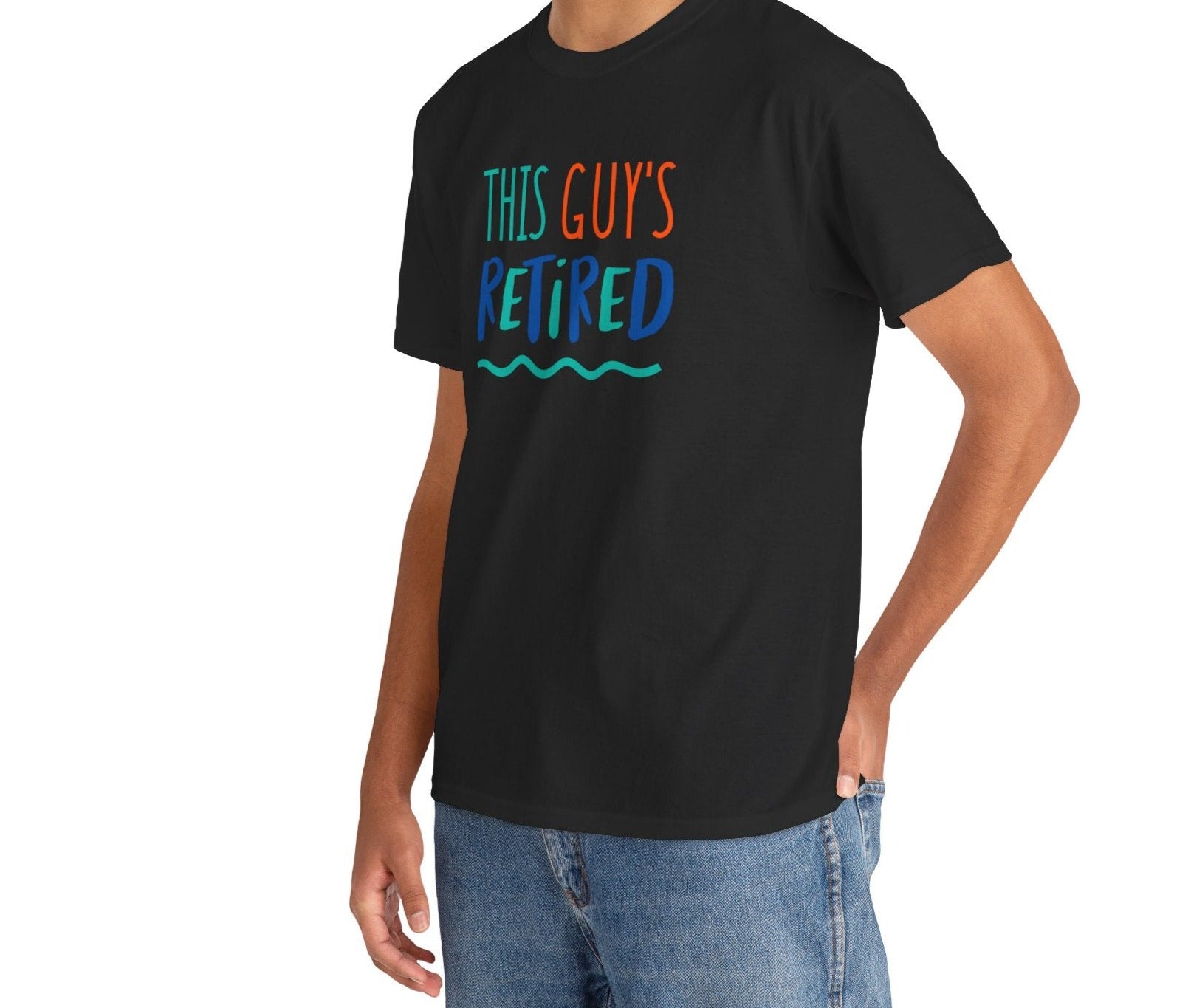 This Guy Is Retired Tee - Kim’s Signature Beauty & Accessories    (Store description)