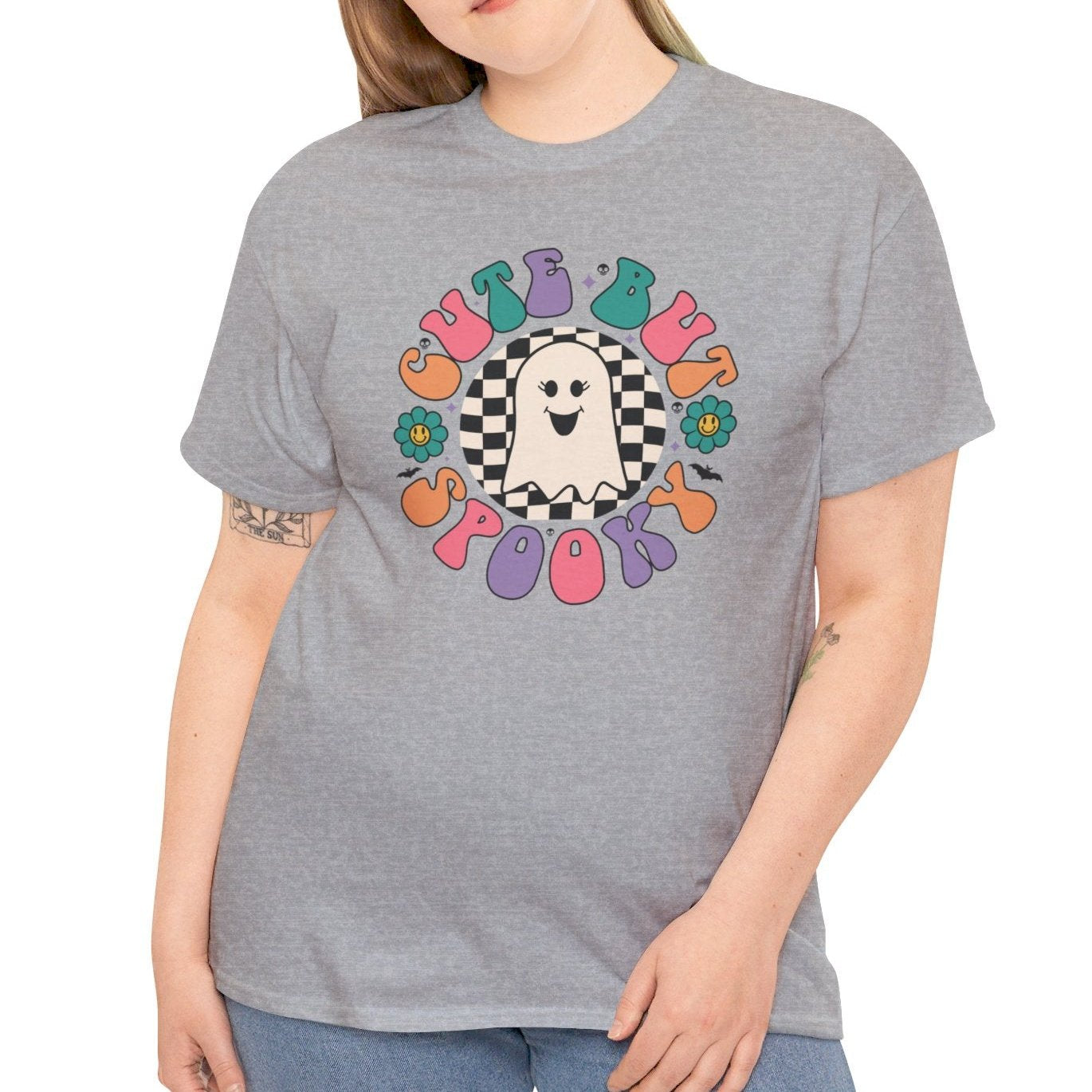 Cute but Spooky Ghost Tee - Kim’s Signature Beauty & Accessories    