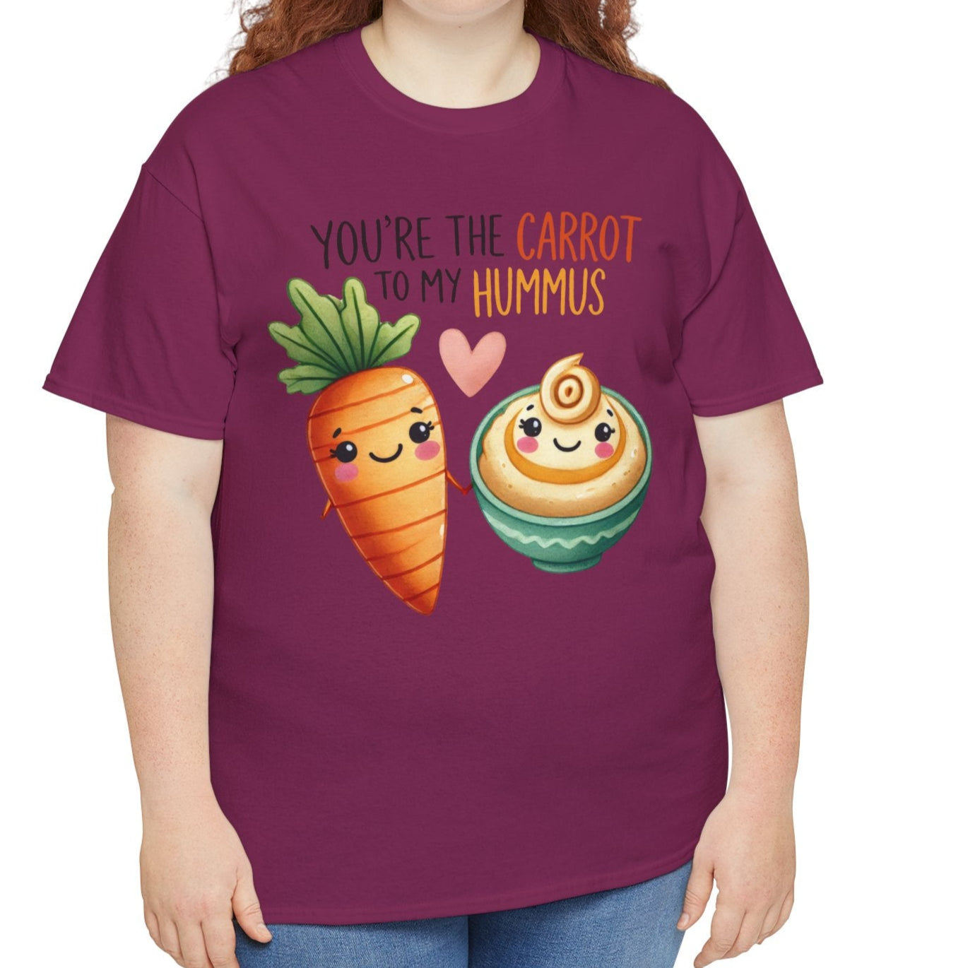 You're the Carrot to My Hummus Tee - Kim’s Signature Beauty & Accessories    (Store description)