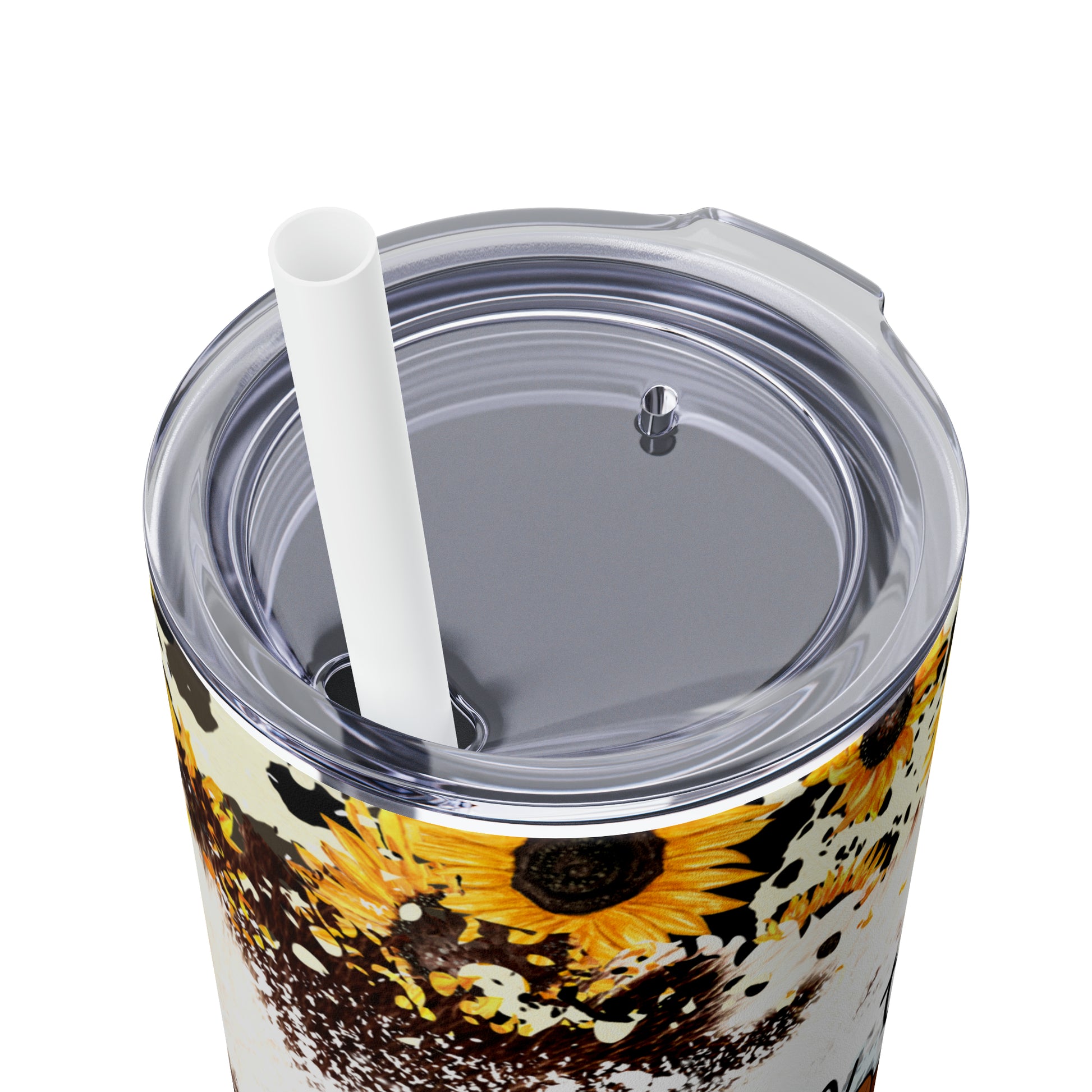 Run This Rodeo |Skinny Tumbler with Straw, 20oz - Kim’s Signature Beauty & Accessories    (Store description)
