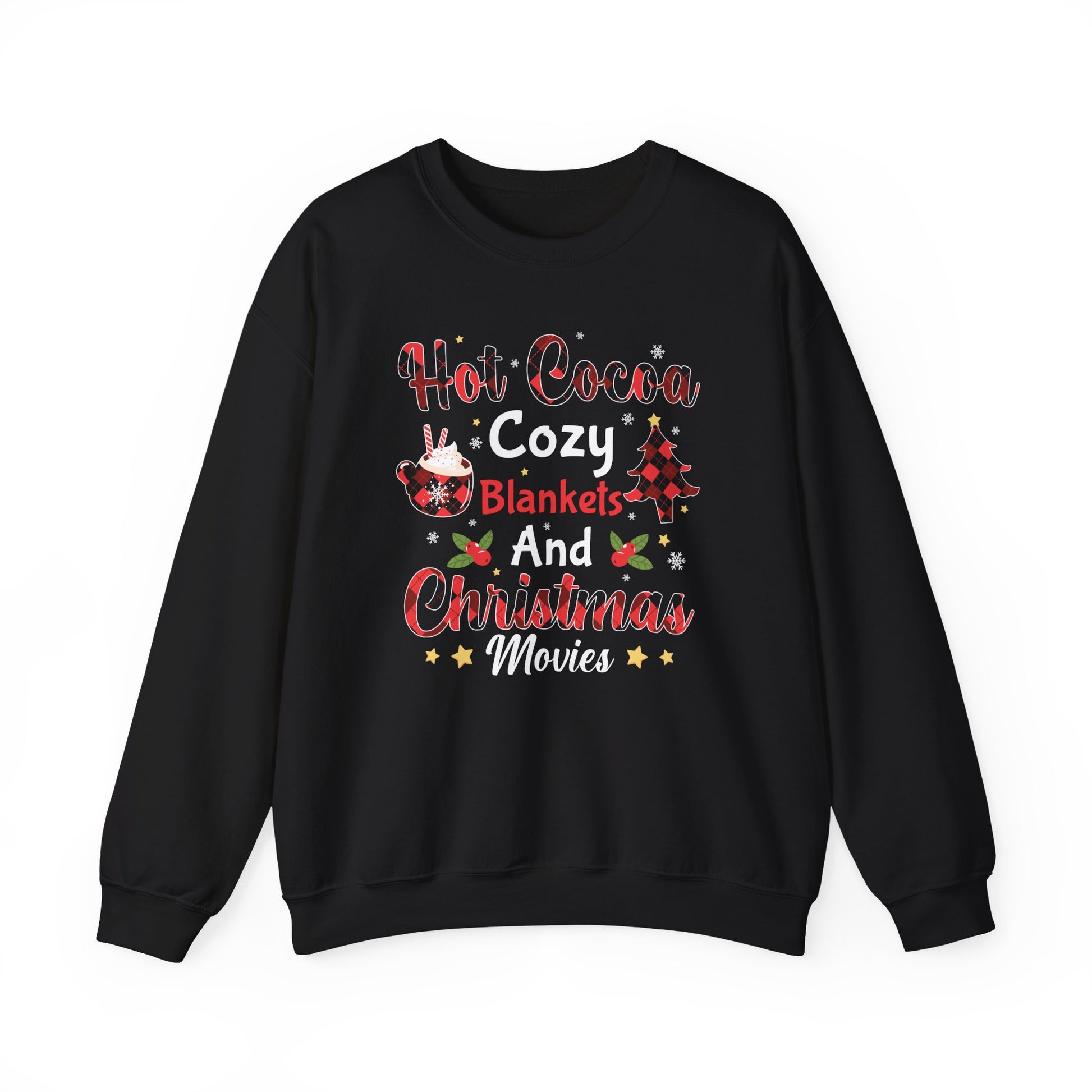 Cozy Blankets & Christmas Movies Sweatshirt - Kim’s Signature Beauty & Accessories    (Store description)