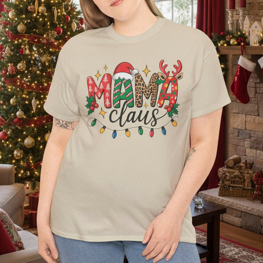 Mama Claus Unisex Holiday Tee - Kim’s Signature Beauty & Accessories    