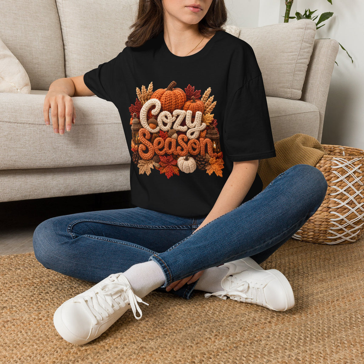 Cozy Season Pumpkin Fall T-Shirt