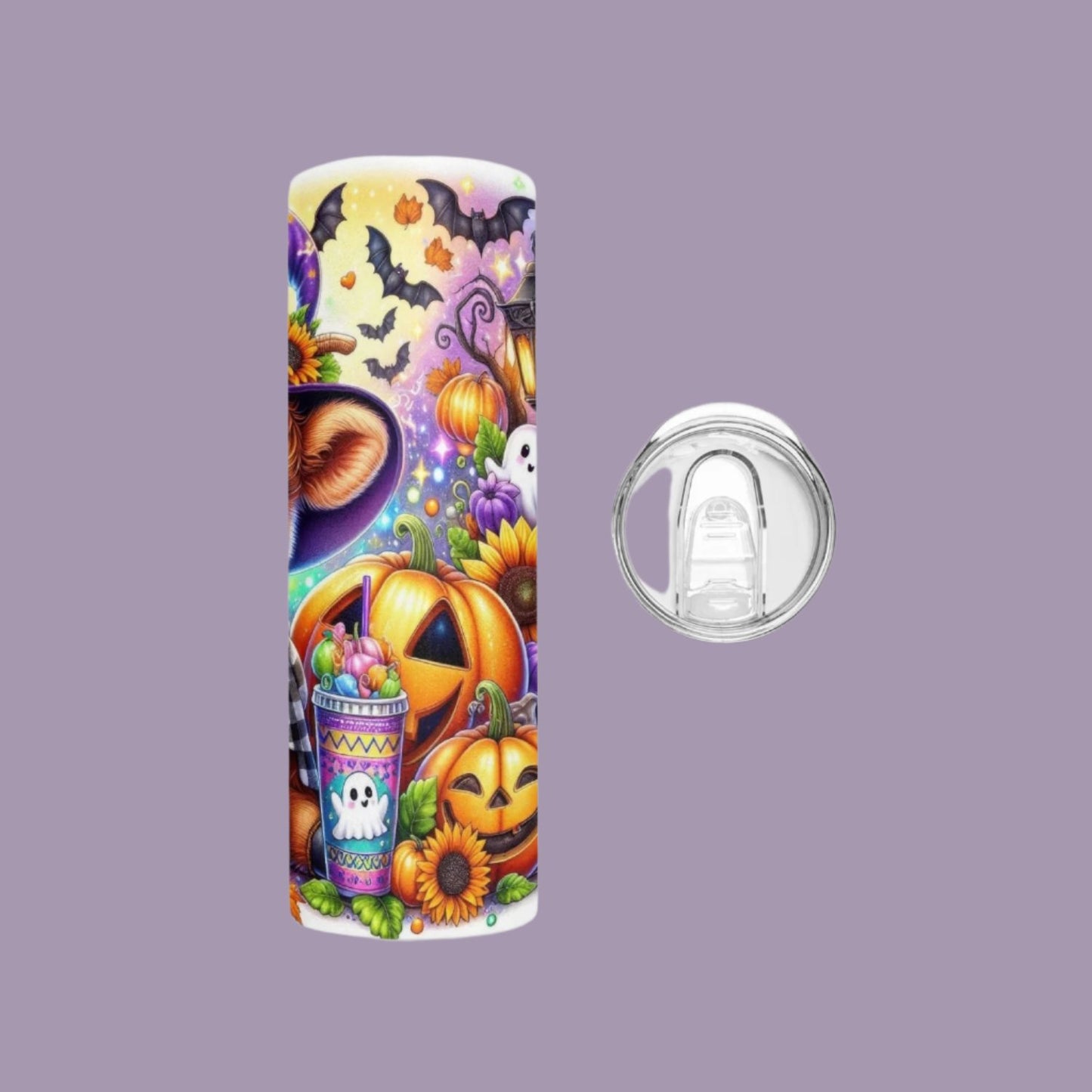 Purple Cow Fall Tumbler 20oz/30oz - Kim’s Signature Beauty & Accessories    