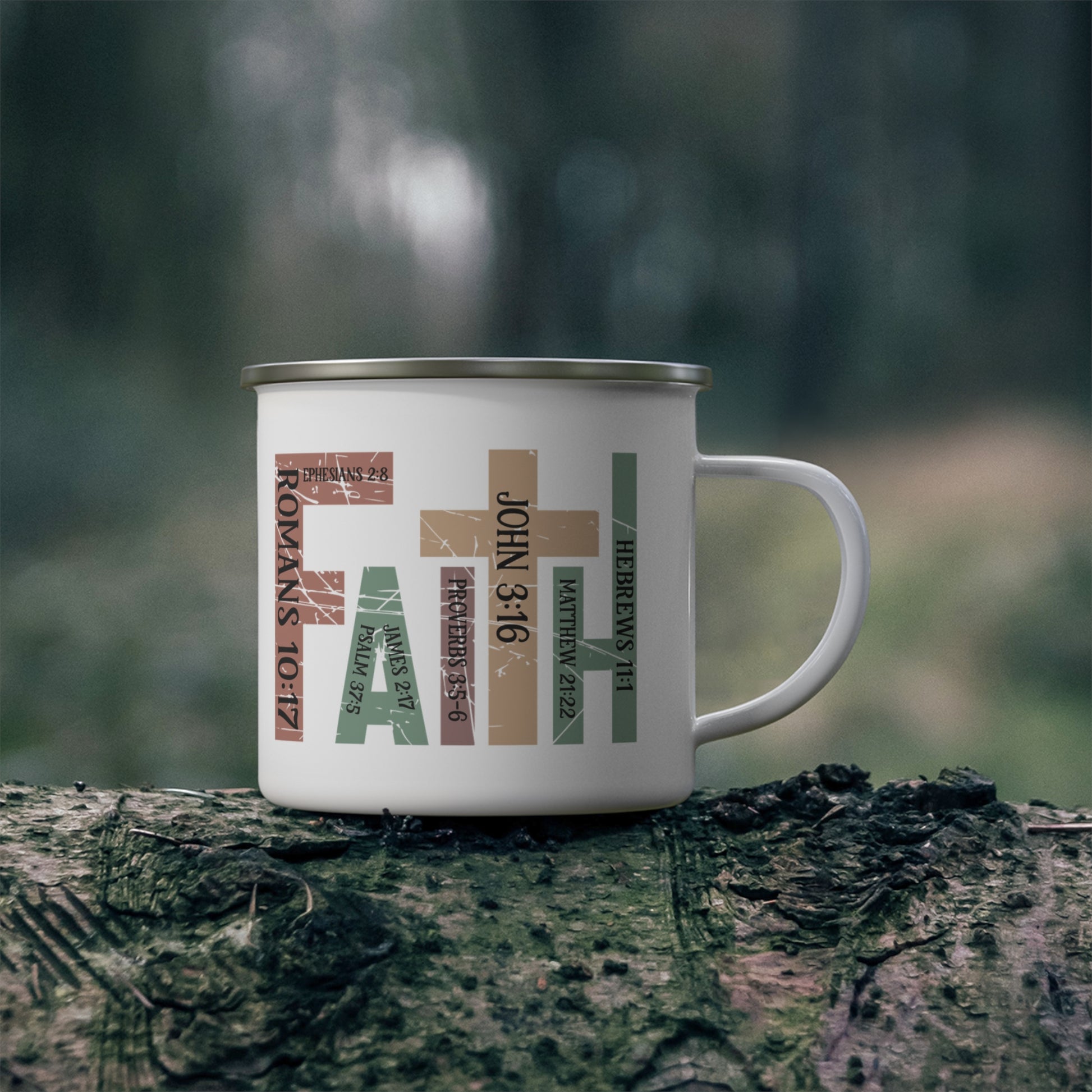 Faith Scripture Camping Mug - Kim’s Signature Beauty & Accessories    (Store description)