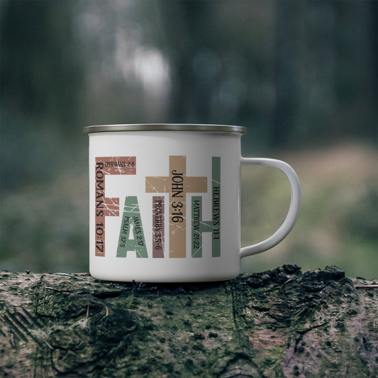 Faith Scripture Camping Mug - Kim’s Signature Beauty & Accessories    (Store description)