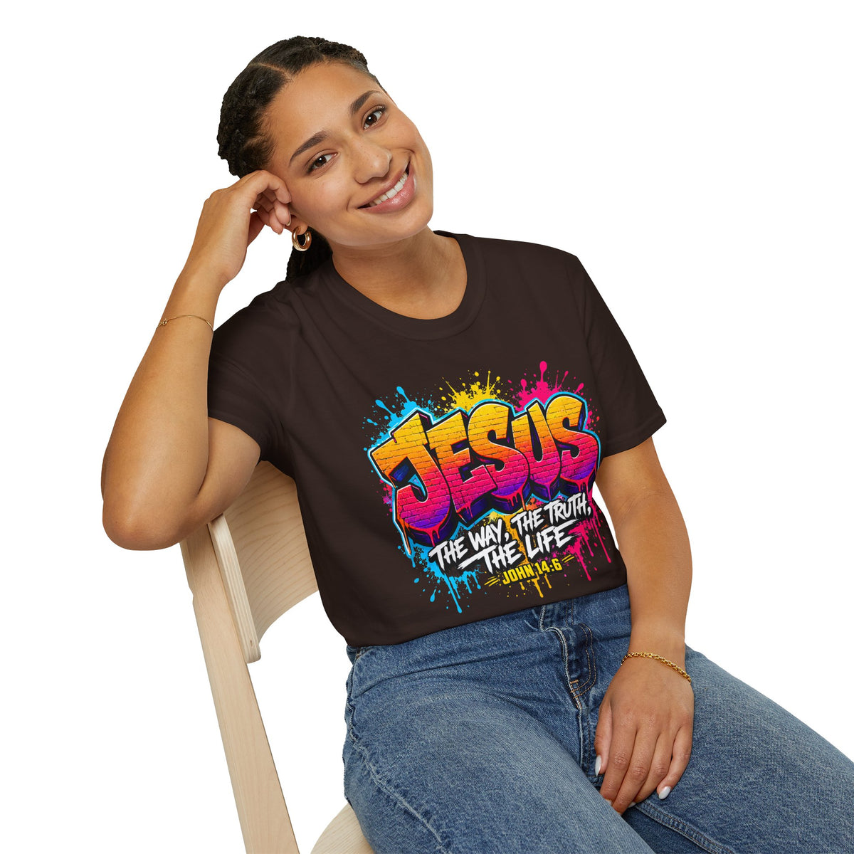 Jesus “The Way, the Truth, the Life” Christian T-Shirt