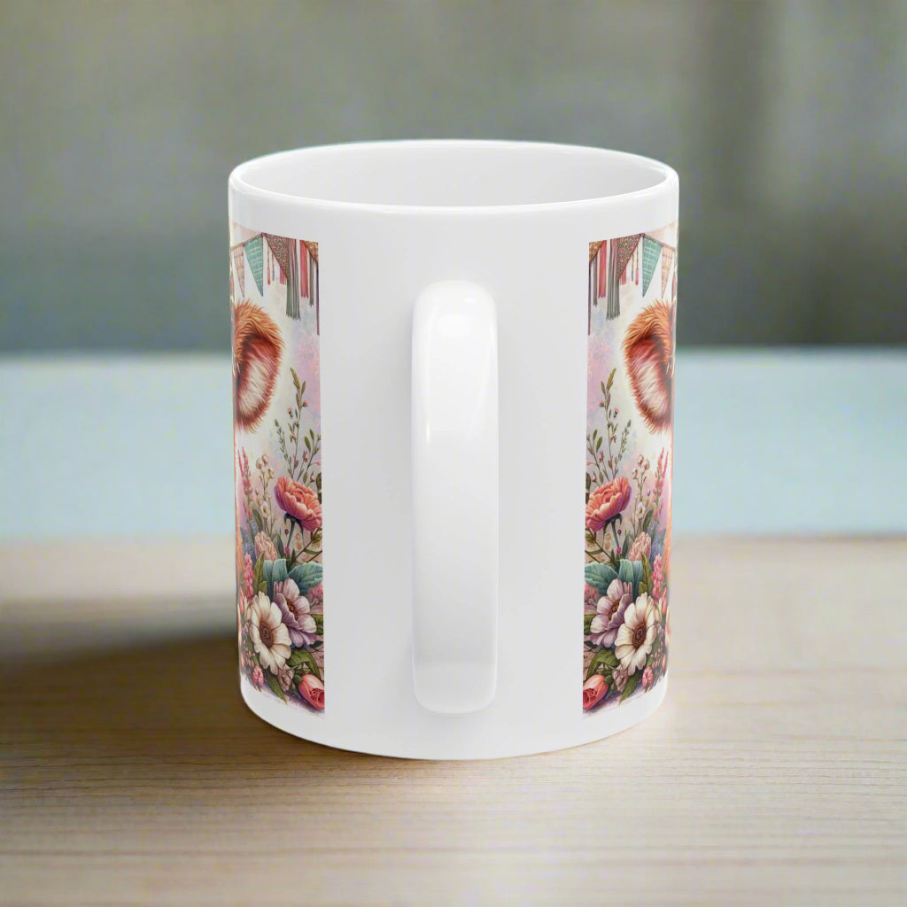 🐄🌻 Highland Cow Leopard Print Hair Bow Mug - Kim’s Signature Beauty & Accessories    (Store description)