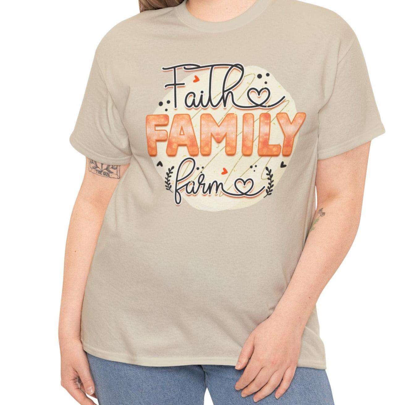 Faith, Family, Farm Tee - Kim’s Signature Beauty & Accessories    (Store description)