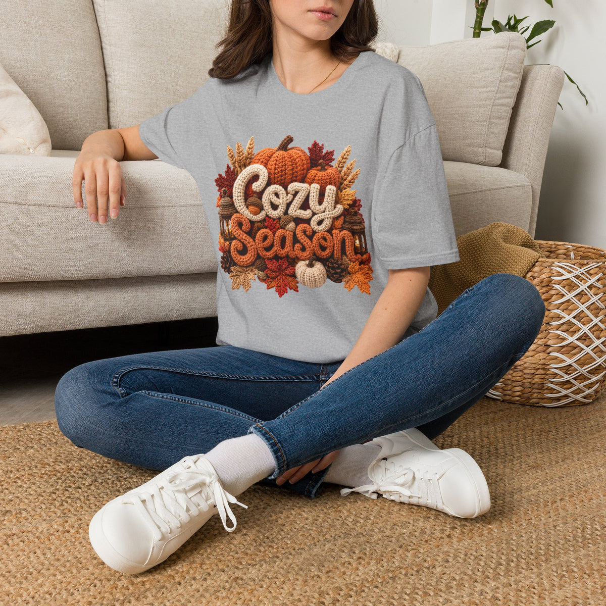 Cozy Season Pumpkin Fall T-Shirt